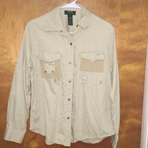 100% cotton button down shirt